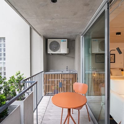 Rent of a bright furnished studio, Recoleta, Buenos Aires, Argentina